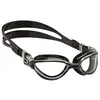 Image de CRESSI Thunder Goggles Black/Silver - Lunettes de Natation Adultes Ideales pour la Piscine, le Triathlon, Anti Buée, 100% Anti UV, Noir - Lentille Claire, Taille Unique