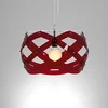 Image de Lustre NUCLEA moyenne Emporium rouge
