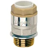 Image de Raccord laiton chromé droit à emboîtement M 1/2" Ø 12 mm Itap-Fit Itap