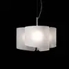 Image de Selène Suspension Papiro, à 3 lampes, satiné