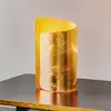 Image de Selène Lampe à poser Papiro, or