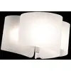 Image de Selène Plafonnier Papiro, à 3 lampes, satiné