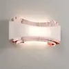 Image de Selène Applique murale LED Ionica, cuivre avec cache en verre
