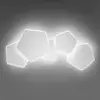 Image de Selène Applique LED Pleiadi en blanc, à 5 lampes
