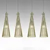 Image de Selène Suspension Costa Rica, à 4 lampes, ambre