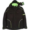 Image de Cofra V415-0-05.Z48 Tecka Veste Softshell , Taille Noir/CITRON VERT , Taille 48