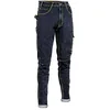 Image de Cofra V495-0-00.Z58 CABRIES Jean 70% coton 28% polyester 2% élasthanne 330G-M2 Bleu jean Taille 58