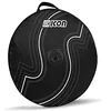 Image de SCICON Porte-Roue Simple rembourré Unisexe Adulte, Noir, 40 x 30 x 16 cm