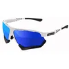 Image de SCICON Sports Aerocomfort SCN PP XL Lunettes De Soleil De Performance Sportive (Multimirror Bleu SCNPP/Luminosité Blanche)