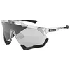 Image de SCICON Sports Aeroshade XL Lunettes De Soleil De Performance Sportive (SCNPP Silver Fotocromic/Briller)