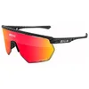 Image de SCICON Sports Aerowing Lunettes De Soleil De Performance Sportive (SCNPP Multimorror Rouge/Compagnon De Carbone)