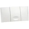 Image de Valsir Plaque de Commande WC encastré Angel Rios, Simple Volume Blanche