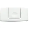 Image de Plaque de commande WC encastré Valsir EGEA simple volume, blanche