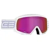 Image de SALICE 608dacrxpf Masque Ski SR Bianco-Viola Mixte Adulte, Unique