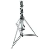 Image de Manfrotto 087NWB Noir trépied - Trépieds (30 kg, 3 pieds, 3,7 m, Noir, 128 cm, 167 cm)