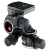 Image de Manfrotto Rotule Junior Geared pour Trépied d'Appareil Photo, Stabilisateur Téléphone, Support Smartphone Monopode, Haute Précision et Fluidité