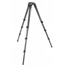 Image de Manfrotto MPRO Trépied Vidéo en Fibre de Carbone, Trépied pour DSLR, Mirrorless et Caméra Vidéo, Accessoires de Photographie pour la Création de Contenu, Vlogging, Streaming