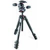Image de Manfrotto Kit Trépied 190XPRO en Aluminium à 4 Sections avec Rotule 3D   Trépied Photo Professionnel pour Appareils Photo Reflex et Hybrides, Accessoires Inclus