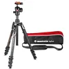 Image de Manfrotto Befree Advanced Trépied avec Fermeture à Levier, kit de Voyage avec Rotule, en Aluminium, Compatible avec Les Appareils Photo Sony Alpha7 et Alpha9, pour Hybride, Réflex