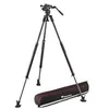 Image de Manfrotto Nitrotech Série 612 avec Trépied Rapide Monotube 635 en Fibre de Carbone pour Reflex, Caméra et Appareils Numériques - Kit Trépied et Rotule Vidéo Conçu pour Les Vloggers