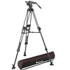 Image de Manfrotto Rotule Vidéo Fluide 608- Trépied Ultraléger Flexible Rapide 645 Double Tube Carbone- Kit Professionnel Appareil Photo Reflex, Appareil Numérique, Vlogging - Charge ADM.14kg