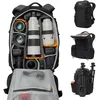 Image de Lowepro ProTactic BP 450 AW III Sac à Dos Photo, 4 Points d’Accès, Sac Photo Professionel, Reflex/Drones/Hybride, Ordinateur Portable 16", Housse Anti-Pluie, pour Photographe, Vidéaste, Volume 28L