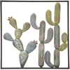 Image de Mauro Ferretti - Décoration murale Cactus vert/bleu clair - 50x50 cm OS