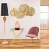 Image de Mauro Ferretti - Décoration murale palmito dorée - 64x115x5 cm OS
