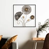 Image de Mauro Ferretti - Décoration murale en fer square multicolore - 50x5.5x50 cm OS