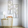 Image de Mauro Ferretti - Décoration murale en métal Luxy B noir/doré - 90x31 cm OS