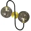 Image de mauro ferretti srl LAMPADA DA Muro Iron Black CM  .