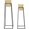 Image de P/VASI Square Coppia CM Ø 23X70-20X60