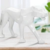 Image de Mauro Ferretti - Sculpture panthère blanche - 70x18x32.5 cm OS