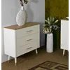 Image de Mauro Ferretti - Commode Matera blanche - 78x37x80 cm OS