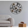 Image de Mauro Ferretti - Horloge Murale Divaker marron/noir - 68x5x68 cm OS