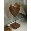 Image de Mauro Ferretti - Sculpture Dobu en teck brune - 20x12x37 cm OS