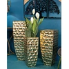 Image de Mauro Ferretti - 3 Vases glody dorés OS