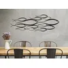 Image de Mauro Ferretti - Panneau mural en fer Fishy multicolore   100x1x35 cm OS