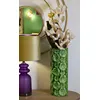Image de Mauro Ferretti - Vase en fer Drop vert   18x17,5x46 cm OS