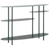 Image de Mauro Ferretti Console Saturno Plus Ottanio en métal 118 x 34 x 82 cm