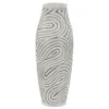 Image de Mauro Ferretti Italian Design Vase en résine OBLIX 50 cm Ø 18,5 White Wash
