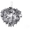 Image de Slamp, veli, suspensione veli 42 cm, m (argent brillant argenté steelflex adriano rachele lampe suspension design