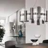 Image de Slamp La Lollo L suspension LED Ø80cm, étain/blanc