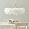 Image de Slamp Suspension Clizia Mama Non Mama, Ø78cm, blanc/rouge