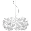 Image de Slamp Clizia Lampe à suspension, grande taille Mama non Mama Blanc/rouge