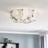 Image de Slamp Mida plafonnier, 50 cm, blanc-platine
