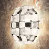 Image de Slamp Mida applique, 32x32 cm, platine/blanche