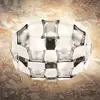 Image de Plafonnier Slamp Mida, Ø 67 cm, platine/blanc