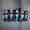 Image de Slamp La Lollo L suspension LED, Ø80cm, gradient