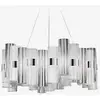 Image de Slamp La Lollo Suspension L LED Doré
